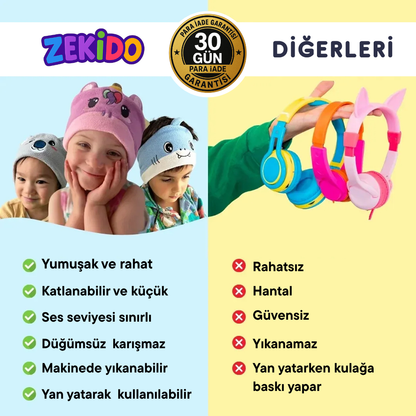 ZEKİDO Bebe Kulaklık